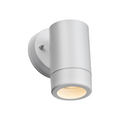 EAMON - 230V IP54 GU10 Polycarbonate Single Wall light - White - EA1W image 0