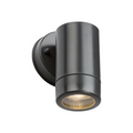 Anthracite EAMON - 230V IP54 GU10 Polycarbonate Single Wall light - EA1A image 0