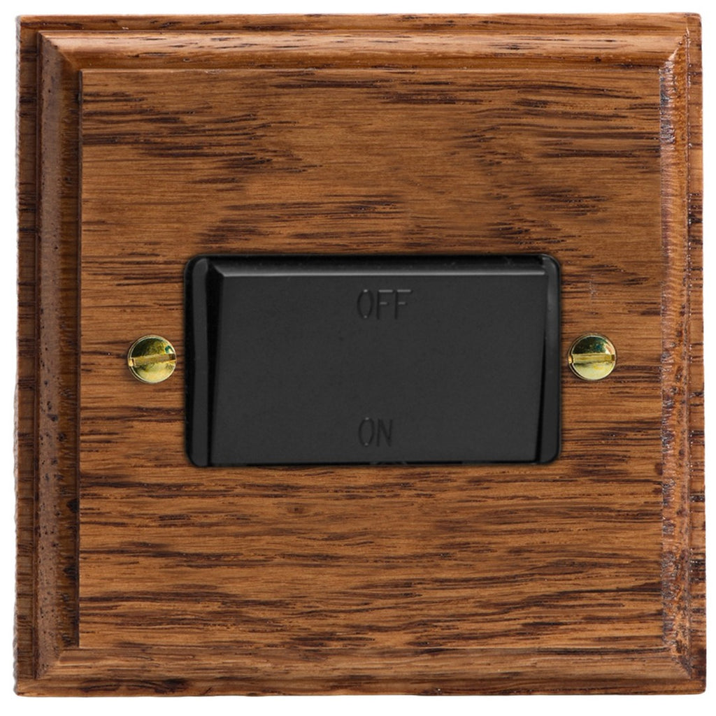 Varilight Kilnwood 10A Fan Isolating Switch (3 Pole) - XKFIMOB image 0