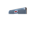 Definition Polished Chrome 45A Single Cooker Switch D52PCW image 0