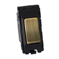 Antique Brass 20A Intermediate Grid Switch - GS05AB image 0