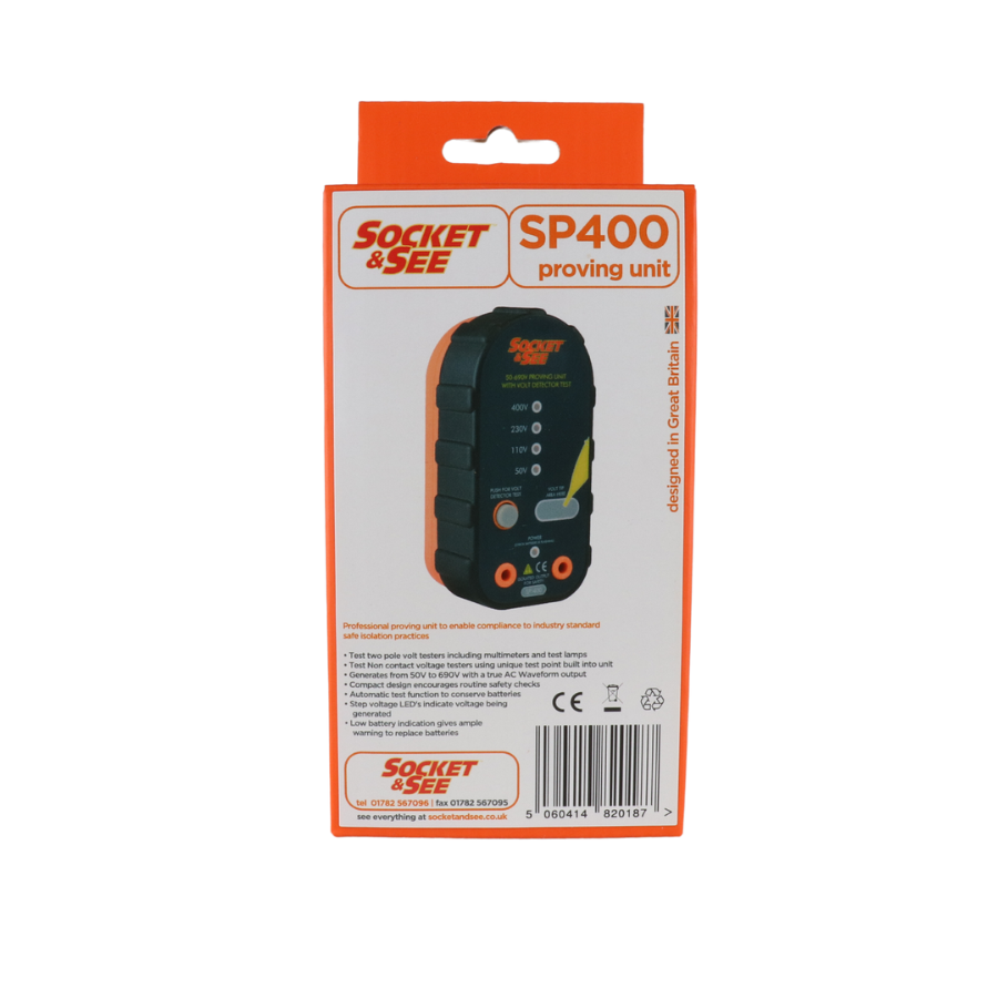 SOCKET & SEE SP400 PROVING UNIT image 2