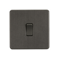 Smoked Bronze 20A 1G DP Switch - SF8341SB image 0