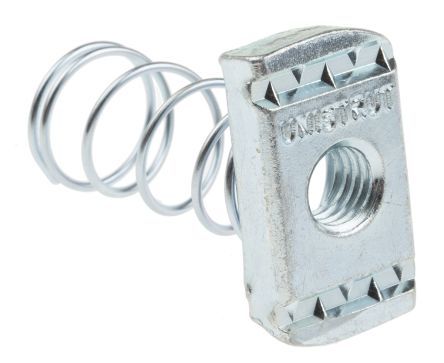 M6 Channel Nut - Long Spring image 0