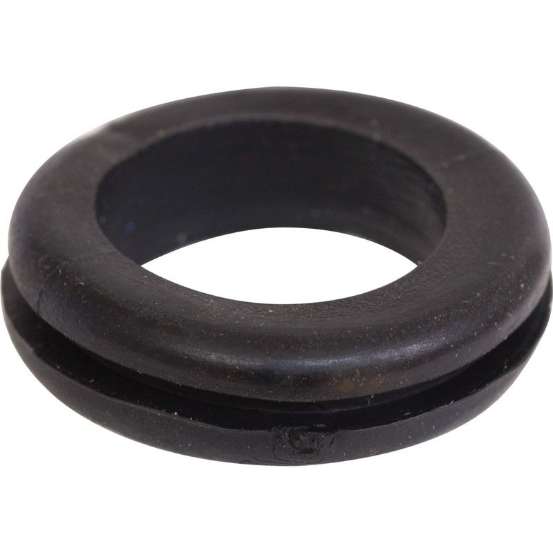 20mm PVC Open Grommets Black (Pack of 100) - 078-010-010 image 0