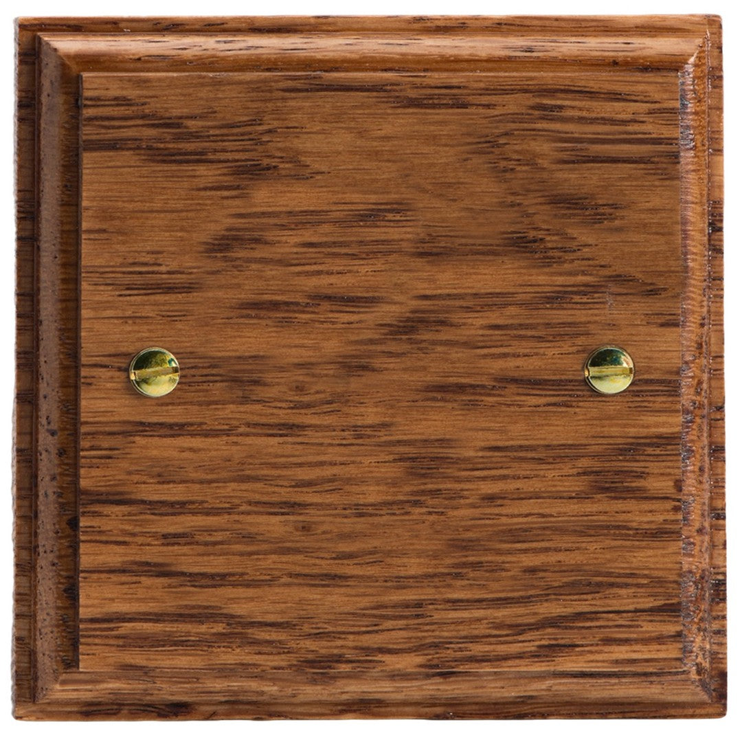 Varilight Kilnwood Single Blank Plate - XKSBMO image 0