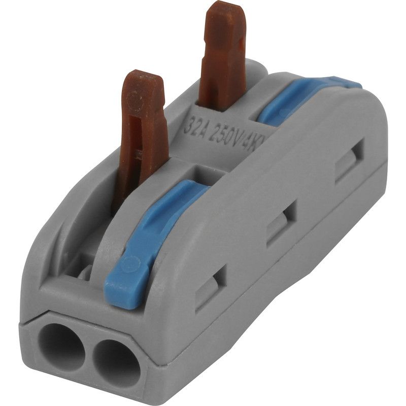 2 In 2 Out Inline 32a Lever Connectors Pack of 25 - VUEP138-25 image 0