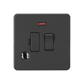 Anthracite 13A Switched Fused Spur with Neon and Flex Outlet - SF6300FAT image 0