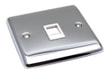 Definition Polished Chrome 1 Gang RJ45 Socket D62PCW image 0