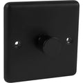 Matt Black 1 Gang LED 5w-150w Intelligent Dimmer - W10MBB-IN25 image 0