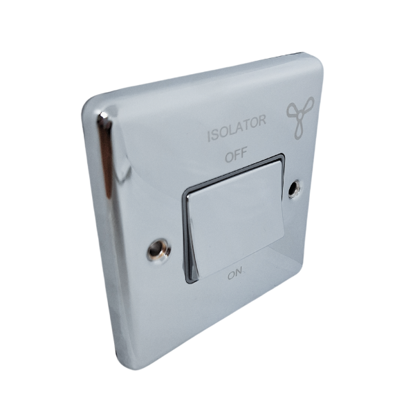 Polished Chrome Fan Isolator Switch – W53PCG image 0