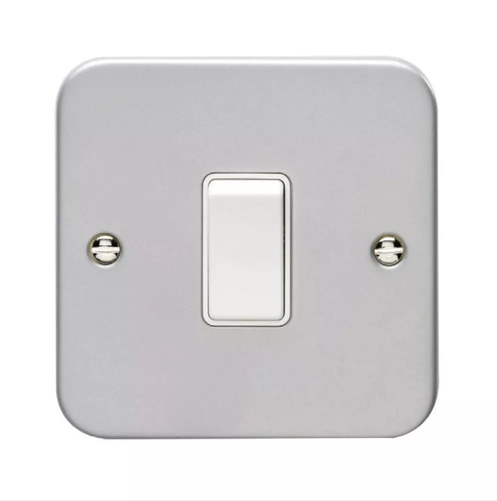 1 Gang 10a Switch - Metal Clad MC01 image 0