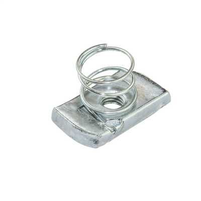 M10 Channel Nut - Short Spring image 0