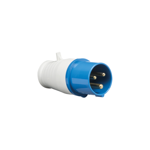240V IP44 16A Plug 2P+E image 0