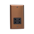 Urban Brushed Bronze Dual Voltage Shaver Socket 230V/115V XYSSB.BZ image 0