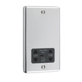Polished Chrome Shaver Socket - W48PCB image 0