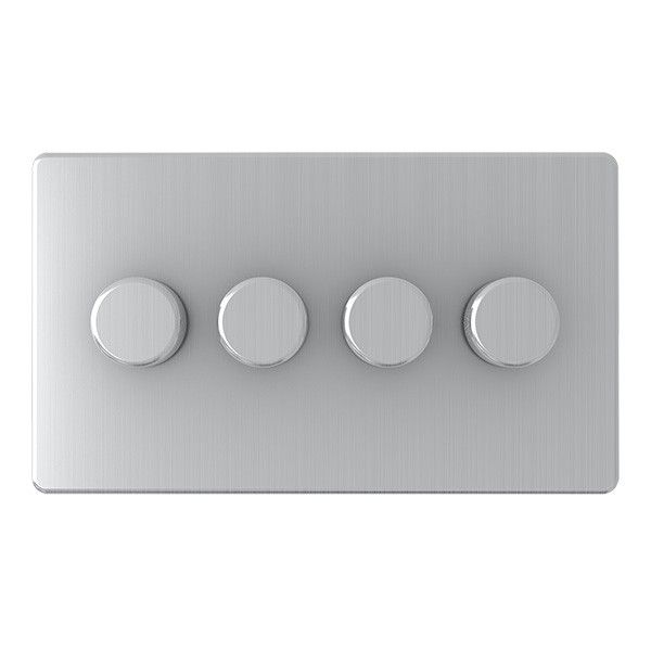 4 Gang 250W Dimmer Switch - SG13BCB image 0