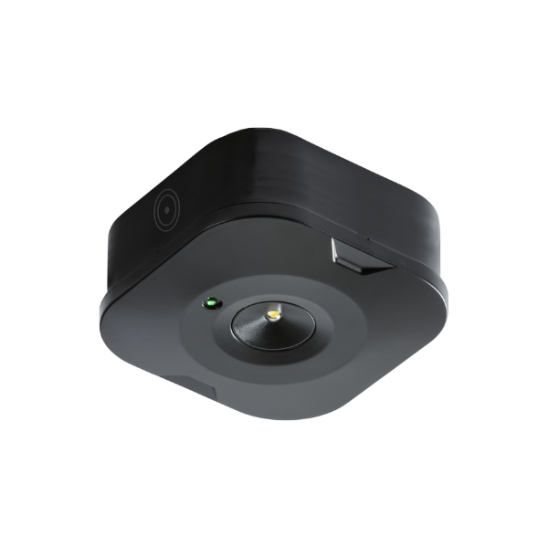 230V 3W LED Surface Emergency Downlight Black EMSUR2BK image 0