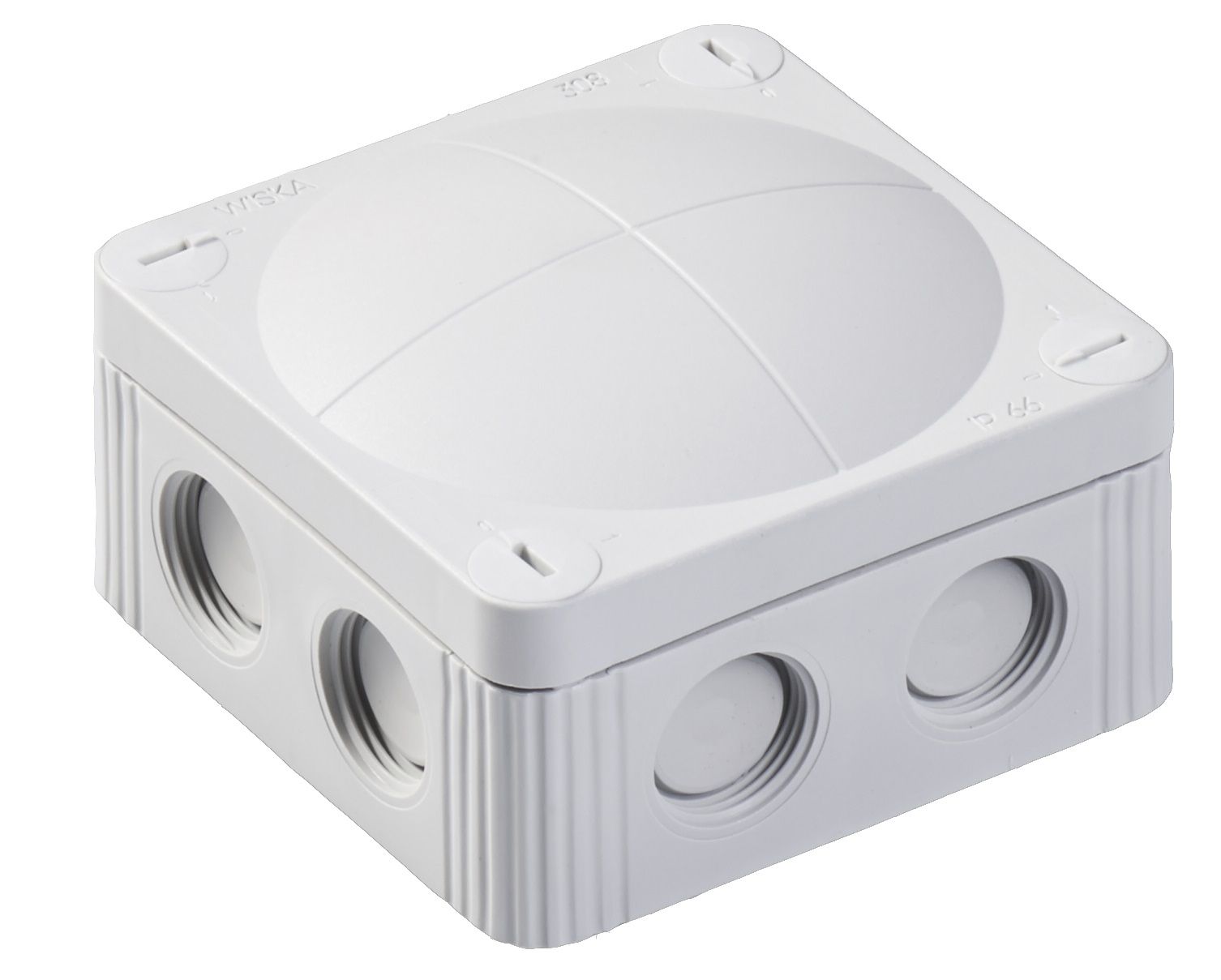 Wiska COMBI 308 - IP66/67 Grey image 0