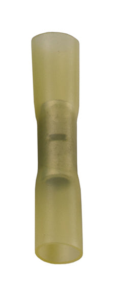 6mm Yellow Butt Connector - 100pcs image 0