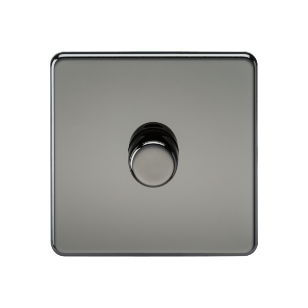 Black Nickel 1G 2-way 10-200W (5-150W LED) Intelligent dimmer - SF2191BN image 0