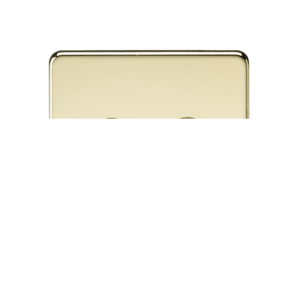 Polished Brass 2G 2-way 10-200W (5-150W LED) Intelligent dimmer - SF2192PB image 0