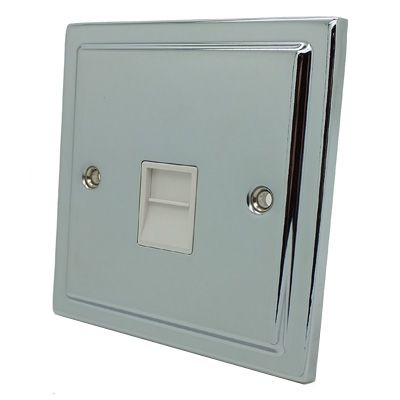 Regency Polished Chrome Telephone BT Secondary Socket R44PCW image 0