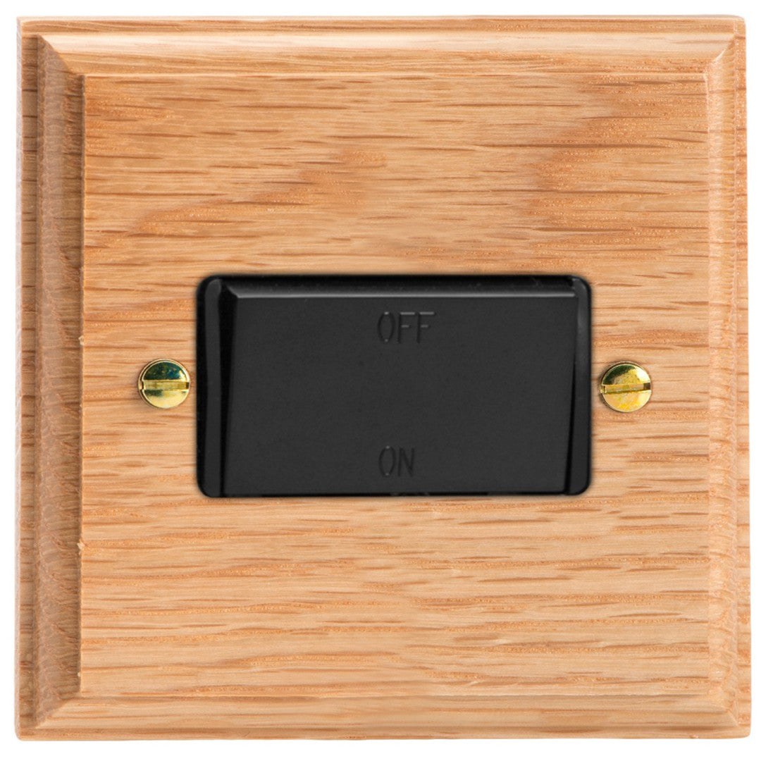 Varilight Kilnwood 10A Fan Isolating Switch (3 Pole) - XKFIOB image 0
