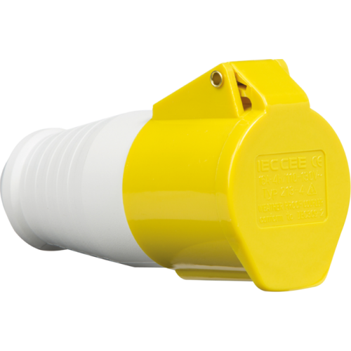 110V IP44 16A Connector 2P+E image 0