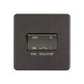 Smoked Bronze 10AX Fan Isolator Switch - SF1100SB image 0