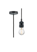 Anthracite 1.8m E27 Vintage Pendant Set - 8271LAT image 0