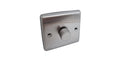 DEFINITION 250W 1 GANG PUSH 2 WAY DIMMER B/CHROME - D10BCW image 0