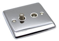 Definition Polished Chrome Satellite & TV Outlet D54PCW image 0