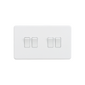 Matt White 10AX 4G 2-way Switch - SF4100MW image 0