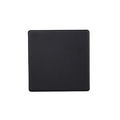 Matt Black Urban Screwless Single Blank Plate XDYSBS.MB image 0