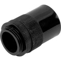20mm Black PVC Male Adaptor - MAP20B image 0