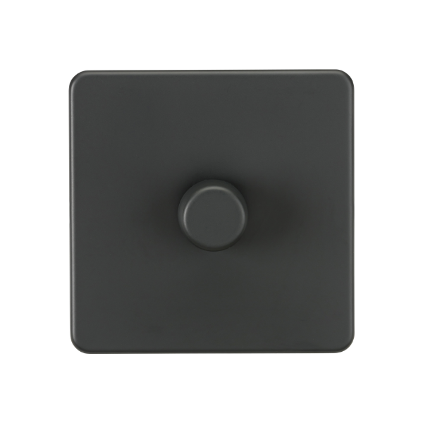 Anthracite 1G 2-way 10-200W (5-150W LED) Intelligent dimmer - SF2191AT image 0