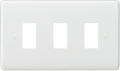 Studio 3 Gang Grid Switch - STGP3GW image 0