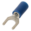 Fork Lug Connector 2.5mm x 5.3mm Blue - 100pcs image 0