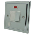 Regency Polished Chrome 13A Switched Fuse Spur with Neon R39PCW image 0