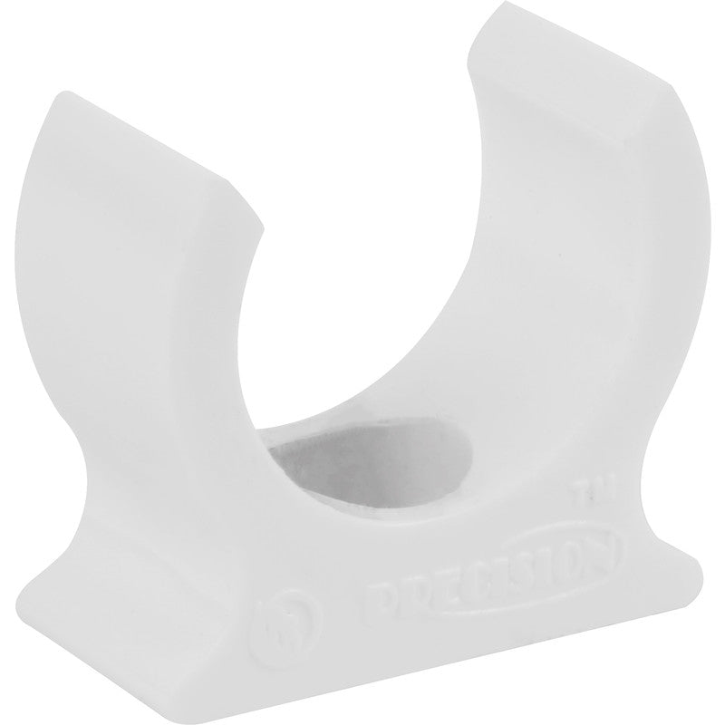 20mm Spring Clip Saddle - White - PSS20W image 0
