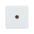 Matt White TV Outlet (Non-Isolated) - SF0100MW image 0