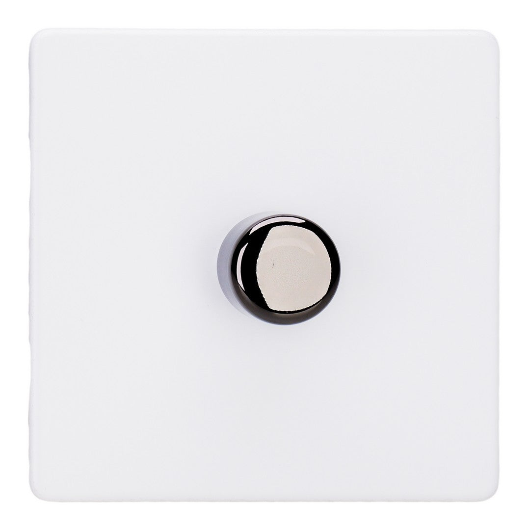 Varilight 1-Gang 2-Way V-Pro Push On/Off Rotary LED Dimmer 1 x 0-120W - JDYP401IS.PD image 0