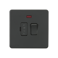 Anthracite 13A Switched Fused Spur Unit with Neon - SF6300NAT image 0