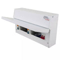 CUDIS MCU18S/80TI/W 12 WAY SPLIT LOAD CONSUMER UNIT 100A 2 X 80A 30MA RCD image 0