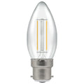 LED Candle Filament Clear • Dimmable • 2.5W • 2700K • BC-B22d image 0