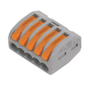 5 Pole Spring Lever Connector - Pack of 50 - VUEP137 image 0