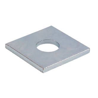 M8 Flat Square Plate image 0