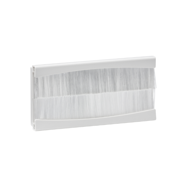 3/4 Gang White Brush Module - IN029 image 0