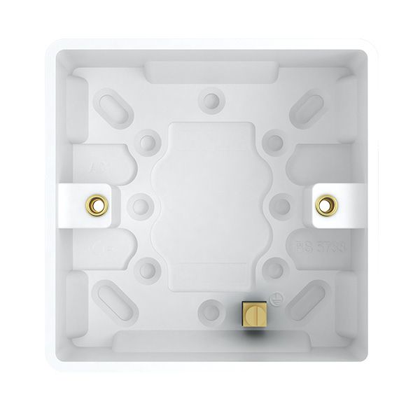 47mm Single Surface Mounted Back Box - VUEP852 image 0
